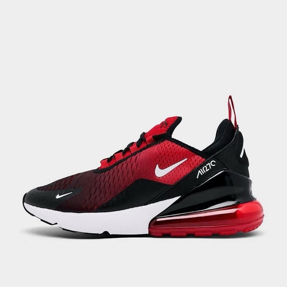 NIB Big Kid GS Nike Air Max 270  943345 603  Gym Red/Black/White